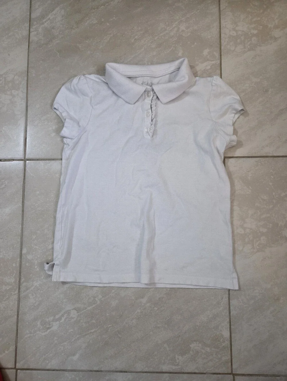 Lot of 3 Girls School Uniform Polo Shirts The Children's Place, EUC